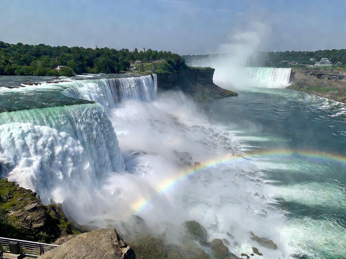 View of Horseshoe Falls from the Fallsview property in Niagara